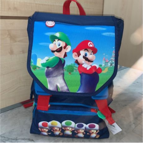 PROMO ZAINO+ ASTUCCIO 3 ZIP SUPER MARIO BROS 